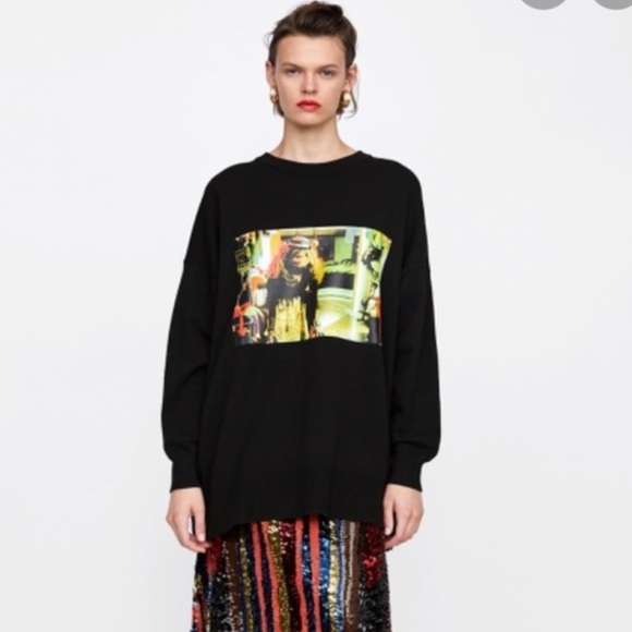 zara et sweatshirt